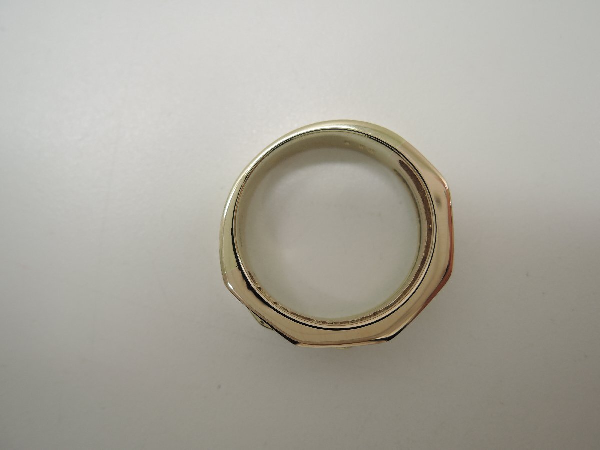 【新品磨き済】 K18 ゴールド ダイヤ0.66ct 指輪 リング サイズ9.5号 ジュエリー アクセサリー レディース Diamond NBJ_画像5