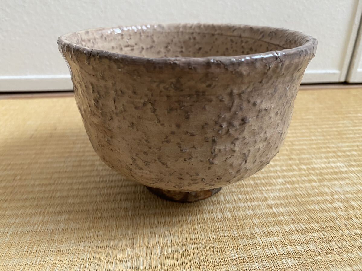 萩焼 岡田裕 共箱 骨董 茶道具 茶器 抹茶 湯呑 共箱 希少品 レア 抹茶碗 抹茶茶碗 茶道具 芸術 美術 陶器 陶芸 伝統工芸 陶器 花器 中国_画像5