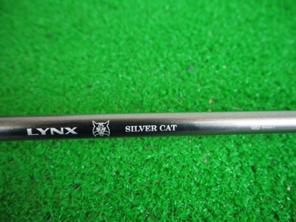 〈Fあ249〉LYNX SILVER CAT ALMIGHTY CLUB SETTING 5ｗ 18° オリジナルカーボン_画像6