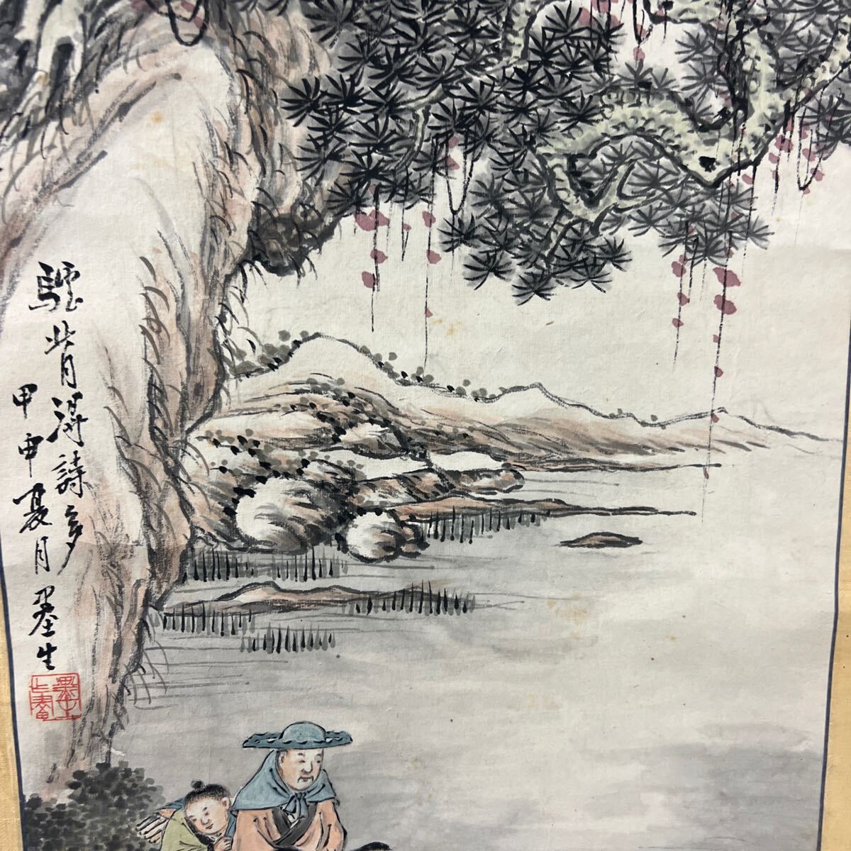  hanging scroll details unknown A1