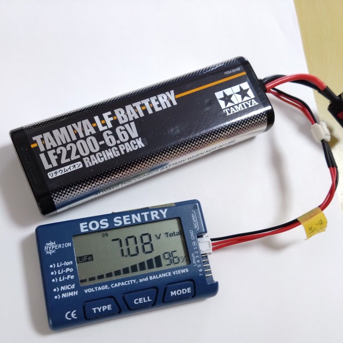【中古】 タミヤ LF2200-6.6V  バッテリー RC ラジコン