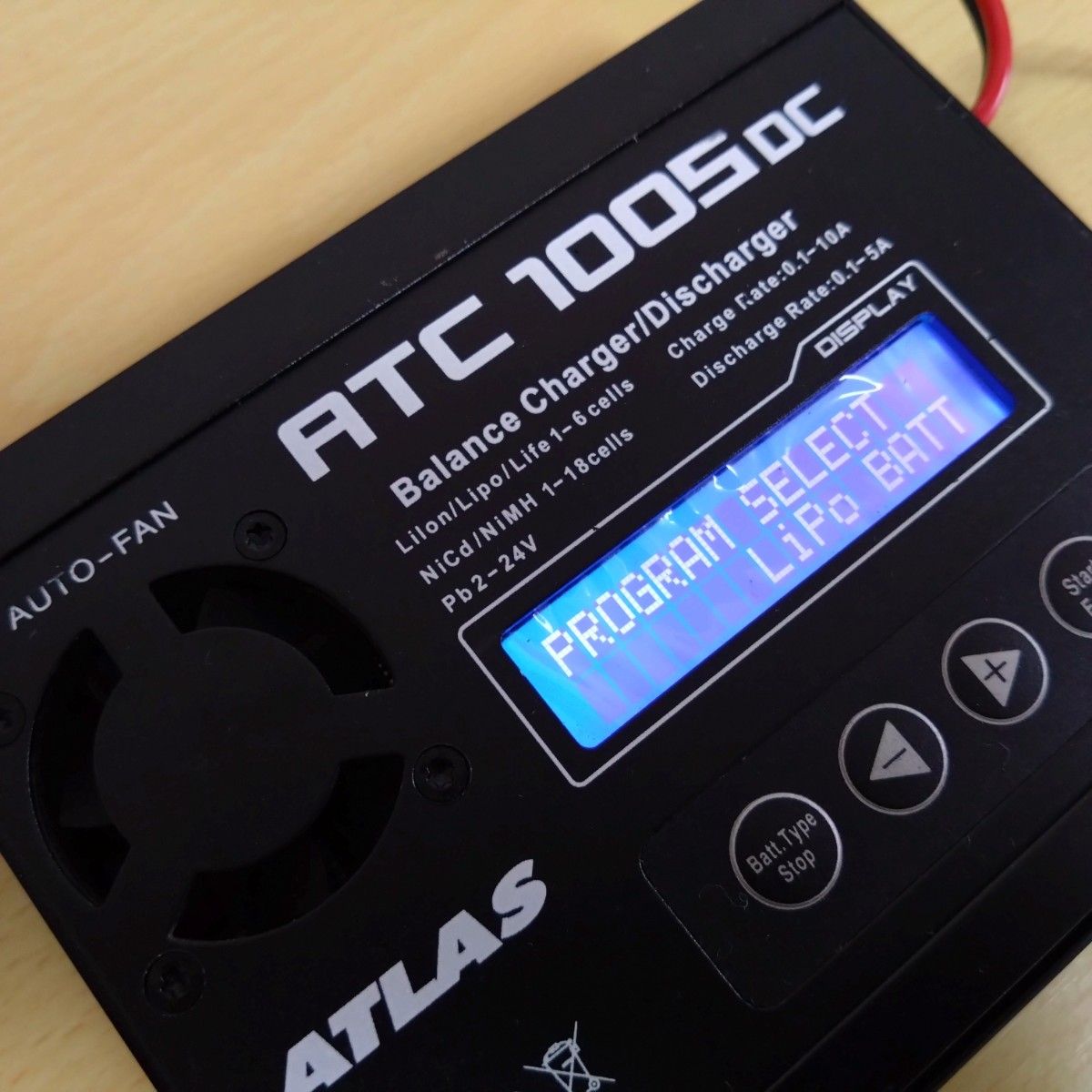 【中古2点】充電器 アトラス ATLAS ATC 100S DC ラジコン 放電器 充放電器 RC