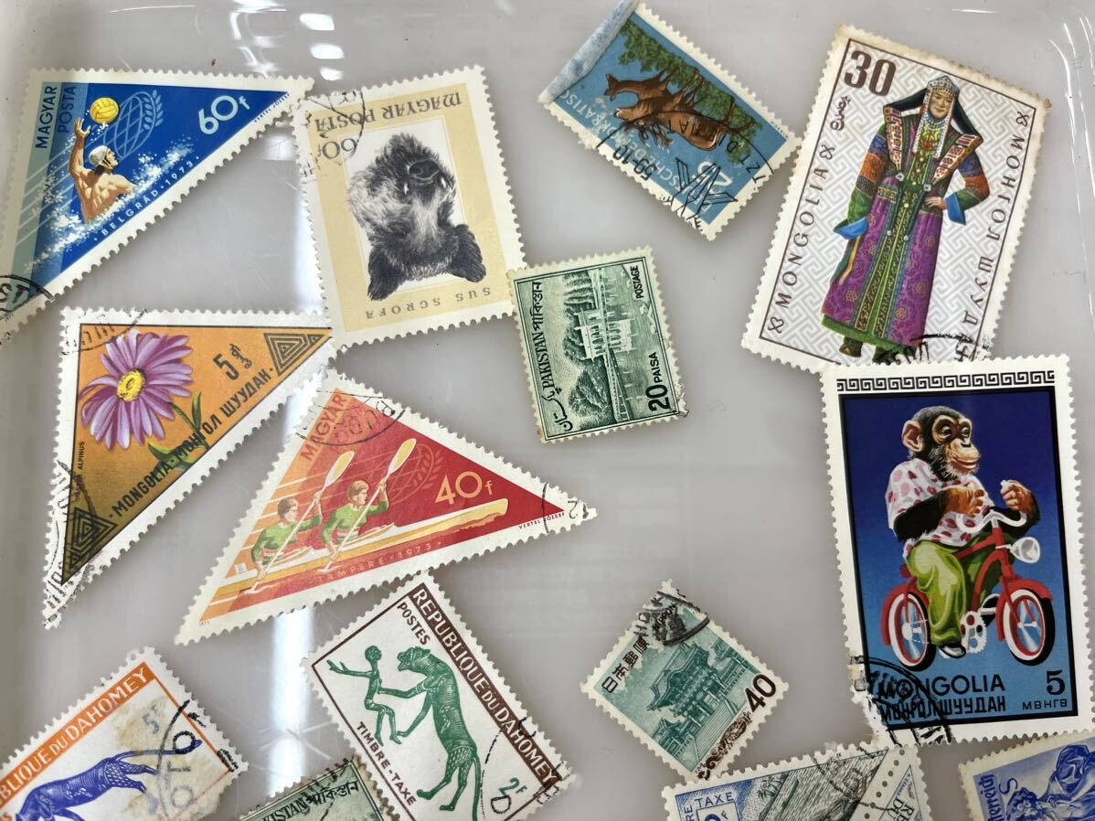 〈N605-2〉 外国切手 海外切手 まとめ 消印有り 人物 絵画 童話 コレクション 記念 切手_画像9