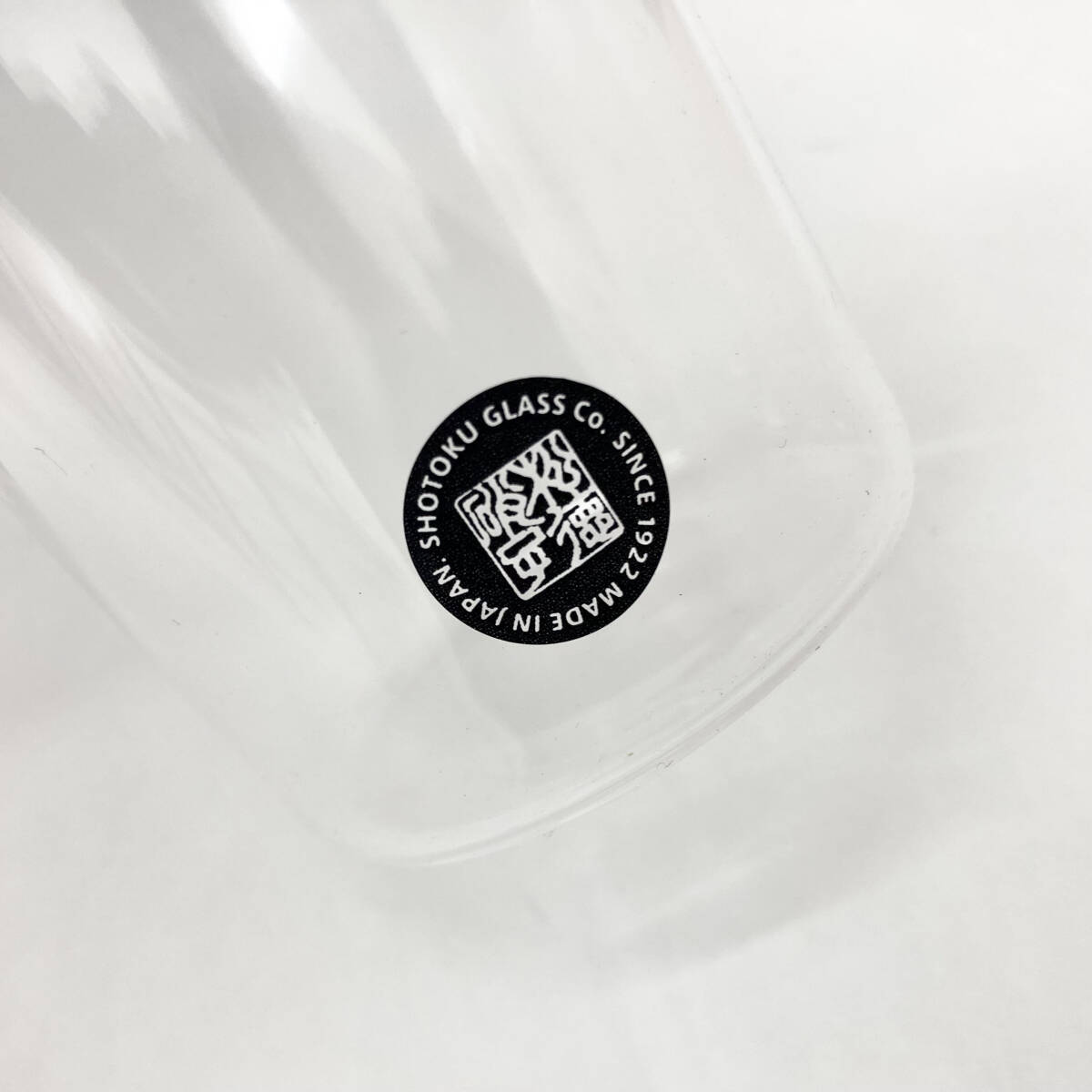 未使用 松徳硝子 SHOTOKU GlASS うすはり グラス タンブラー ペアグラス 2個セット_画像2