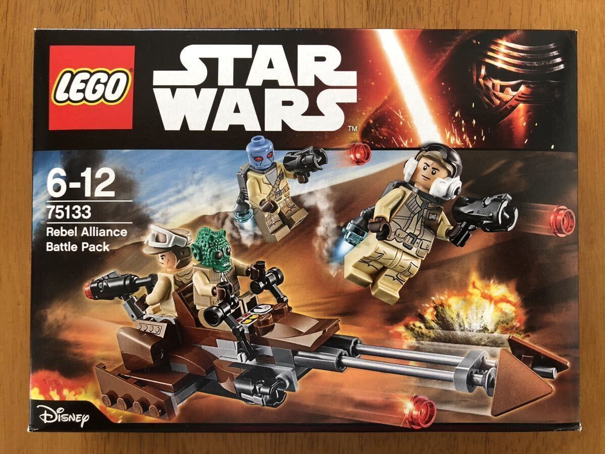 ★未開封★ レゴ スター・ウォーズ バトルパック 反乱者たち 75133 STAR WARS Rebel Alliance Battle Packの画像1