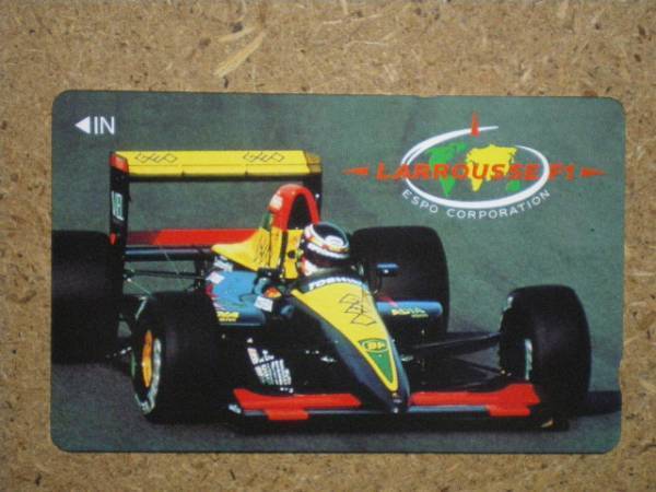 F1/BC6・ラルース 鈴木亜久里 テレカ_画像1