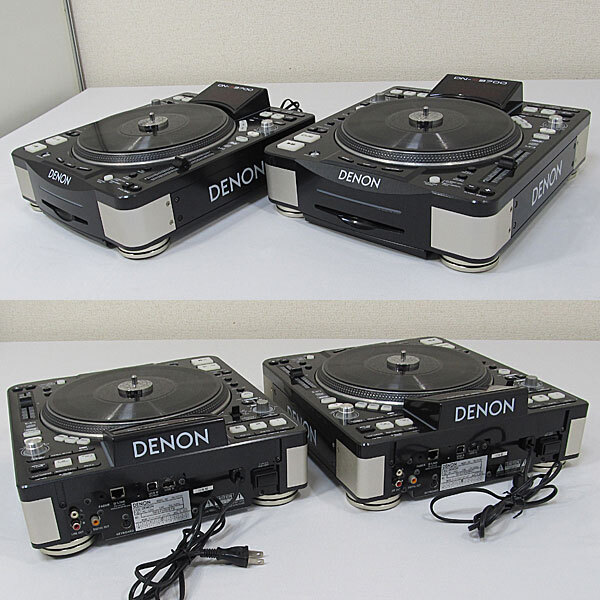 DENON DN-S3700 CDJ デジタルメディアターンテーブル 2台まとめて 動作品現状品_画像2