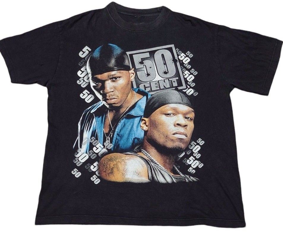ビンテージ 50cent 当時物 ユーロ ブート jayz ラップT ビンテージ 50cent 当時物 ユーロ ブート jayz ラップT