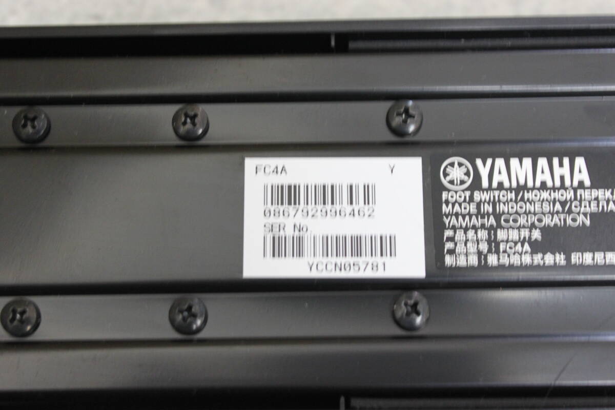 0 б/у товар хранение товар рабочее состояние подтверждено YAMAHA Yamaha foot переключатель FC4Asa stain педаль type FC4A музыкальные инструменты аксессуары / супер-скидка 1 иен старт 