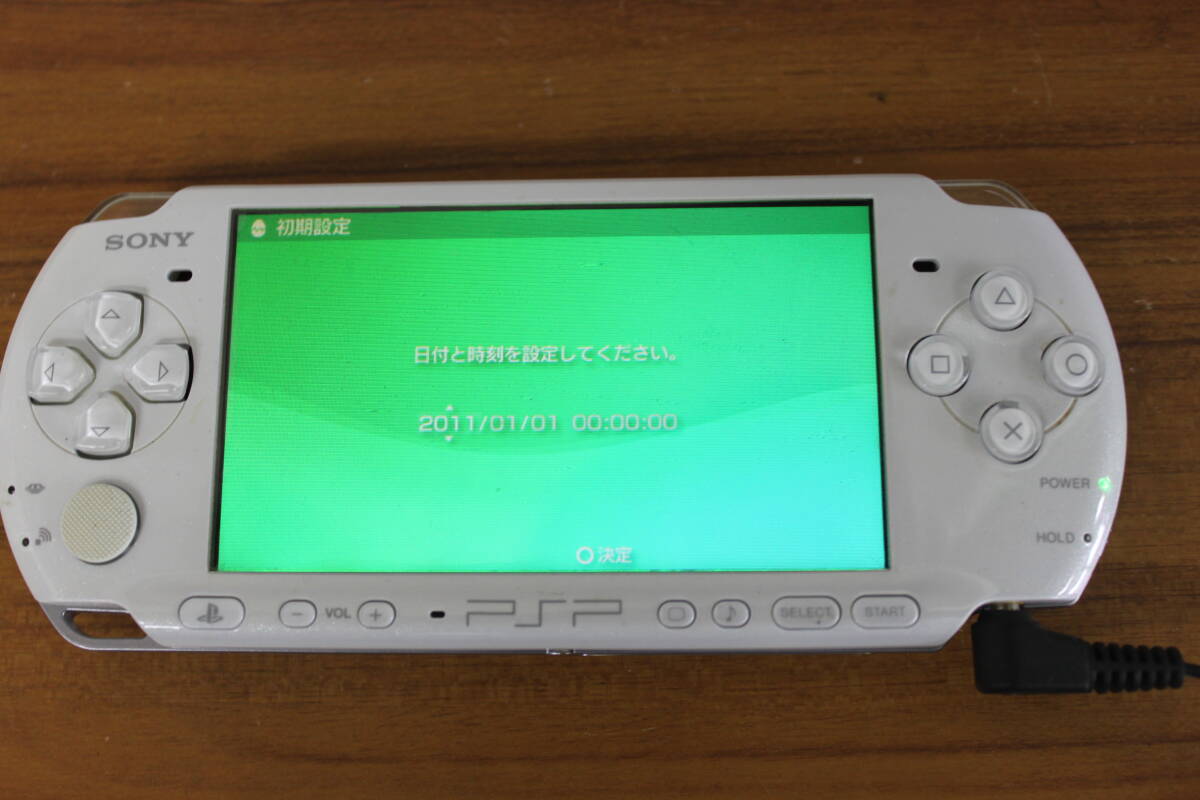 〇中古品 保管品 通電のみ確認済 SONY ソニー PSP プレイステーションポータブル PSP-3000 ゲーム機/激安1円スタートの画像1