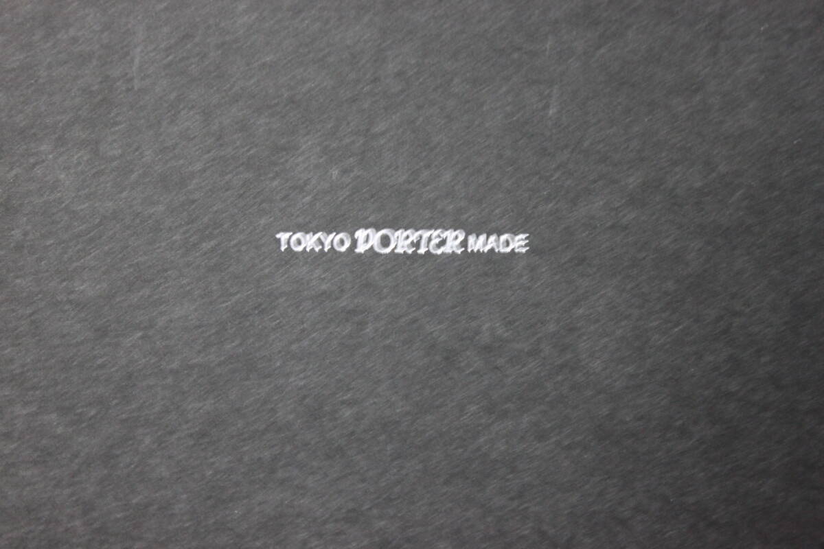 〇中古品 保管品 美品 PORTER ポーター TOKYO PORTER MADE 長財布 ロングウォレット/激安1円スタートの画像2