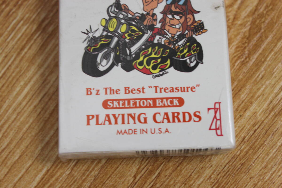 〇未使用 保管品 B'z トランプ BZ ビーズ The Best Treasure PLAYING CARDS/激安1円スタートの画像3