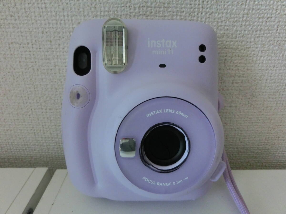 中古品 保管品 動作未確認 FUJIFILM 富士フイルム instax mini11 インスタックスミニ チェキ/激安1円スタート