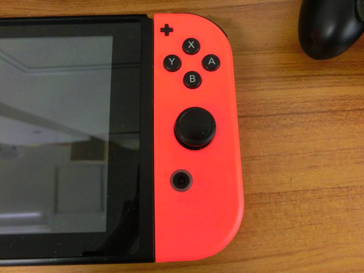 〇中古品 保管品 動作確認済み 任天堂 Nintendo Switch ニンテンドー スイッチ 本体 セット HAC-001 ゲーム機/激安1円スタートの画像4