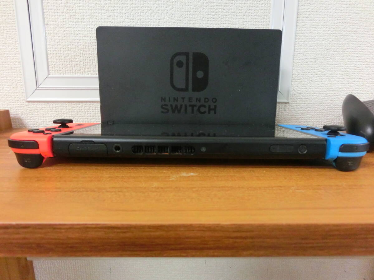 〇中古品 保管品 動作確認済み 任天堂 Nintendo Switch ニンテンドー スイッチ 本体 セット HAC-001 ゲーム機/激安1円スタートの画像8