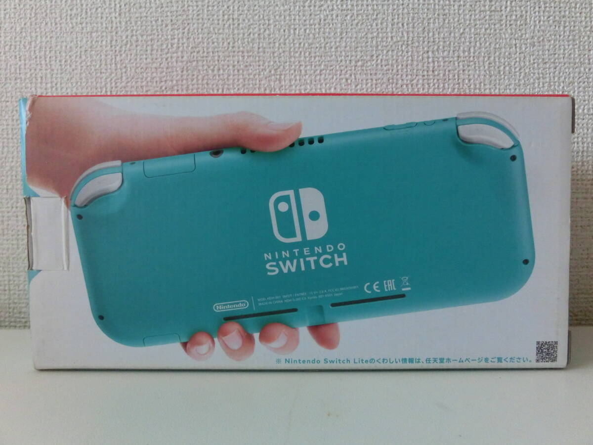 中古品 保管品 動作確認済 任天堂 Nintendo Swich Lite ニンテンドー スイッチ ライト ターコイズ HDH-001/激安1円スタート