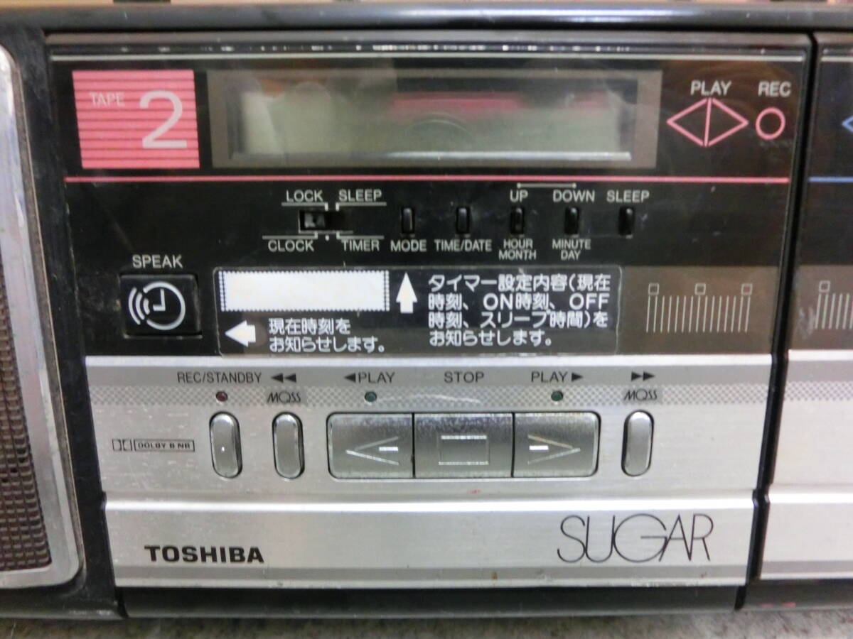 〇中古品 保管品 動作未確認 TOSHIBA 東芝 ステレオラジオカセットレコーダー ラジカセ オーディオ機器 RT-SW90/激安1円スタートの画像5