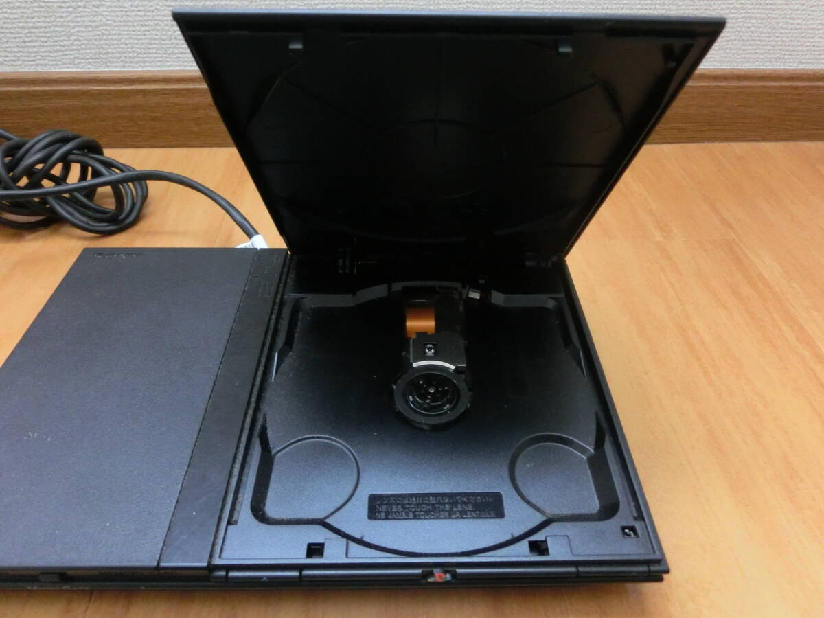中古品 保管品 通電のみ確認済 SONY ソニー PlayStation2 プレイステーション2 SCPH-70000 本体 コントローラー ゲーム機/激安1円スタートの画像5
