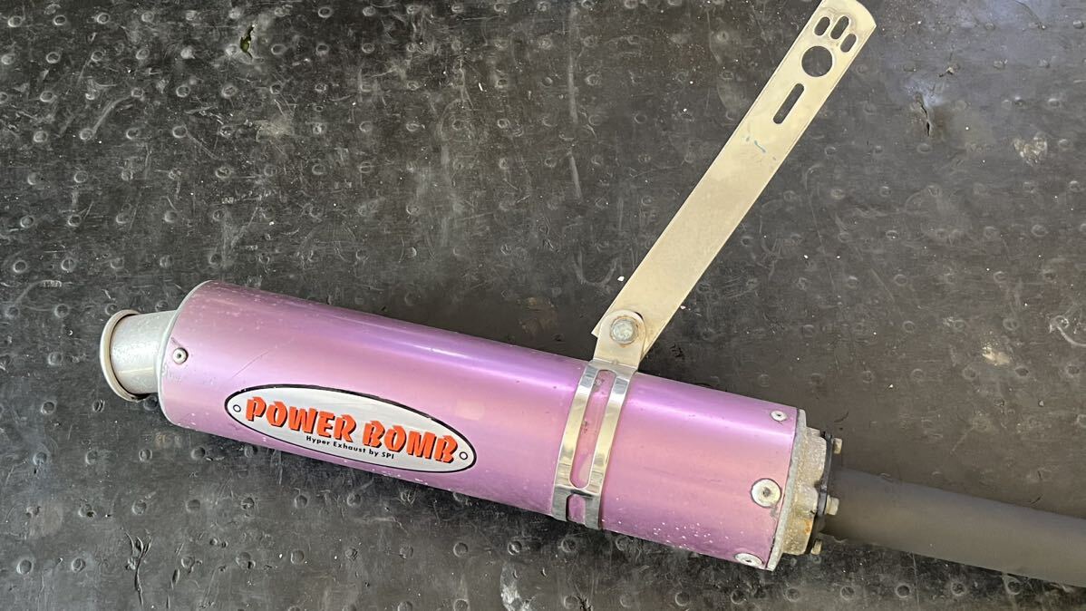 SPI POWER BOMB ホンダ NS-1 AC12用チャンバー 中古の画像2