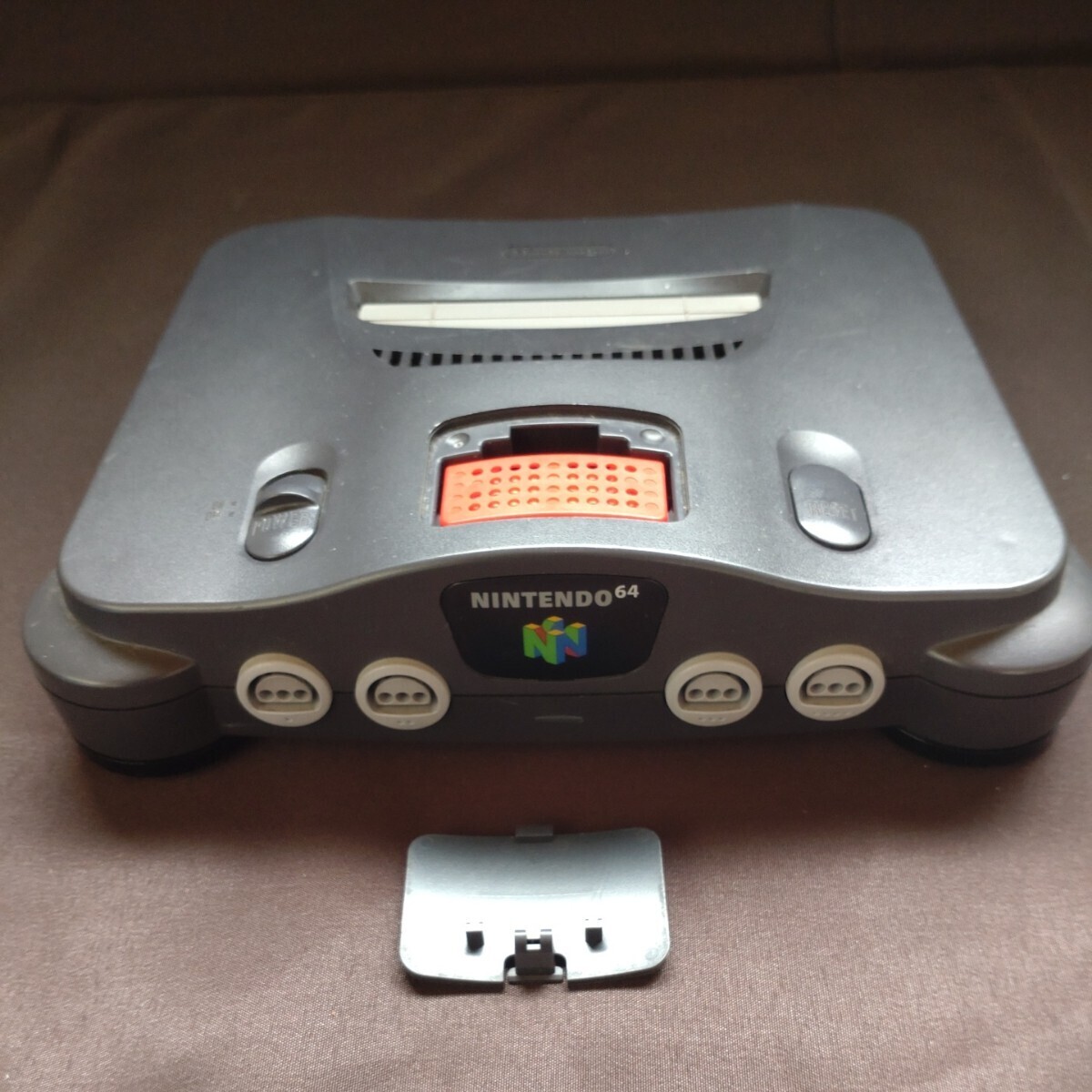 Nintendo64 本体(NUS-001) コントローラー(NUS-005)3点 ソフト付 動作品 任天堂64 どうぶつの森 マリオ パワプロ ポケモンスタジアムの画像2