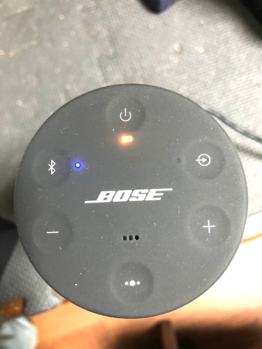 BOSE SOUNDLINK REVOLVE SPEAKER 120V US ブラック ポータブルワイヤレススピーカー マイク 箱入り の画像7