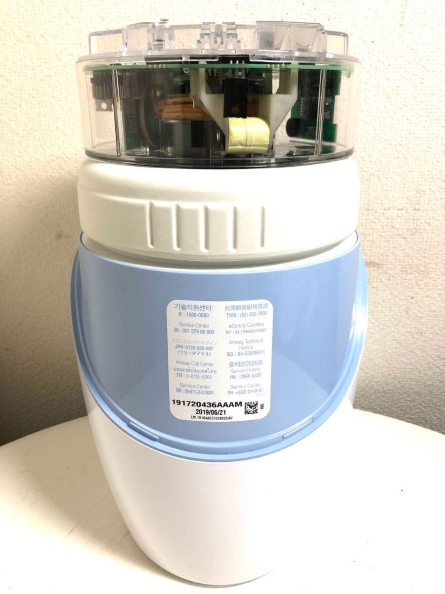 【中古美品】アムウェイ Amway eSpring 浄水器 II 100185HK 2019年製 据置型 キッチン家電 _画像6