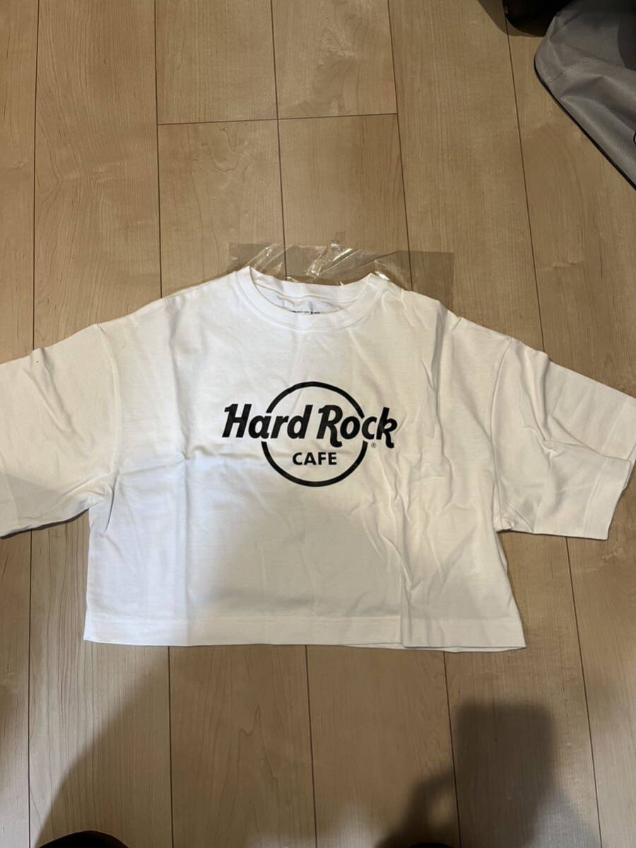 Hard Rock CAFE x NAVE クロップドTシャツ _画像1