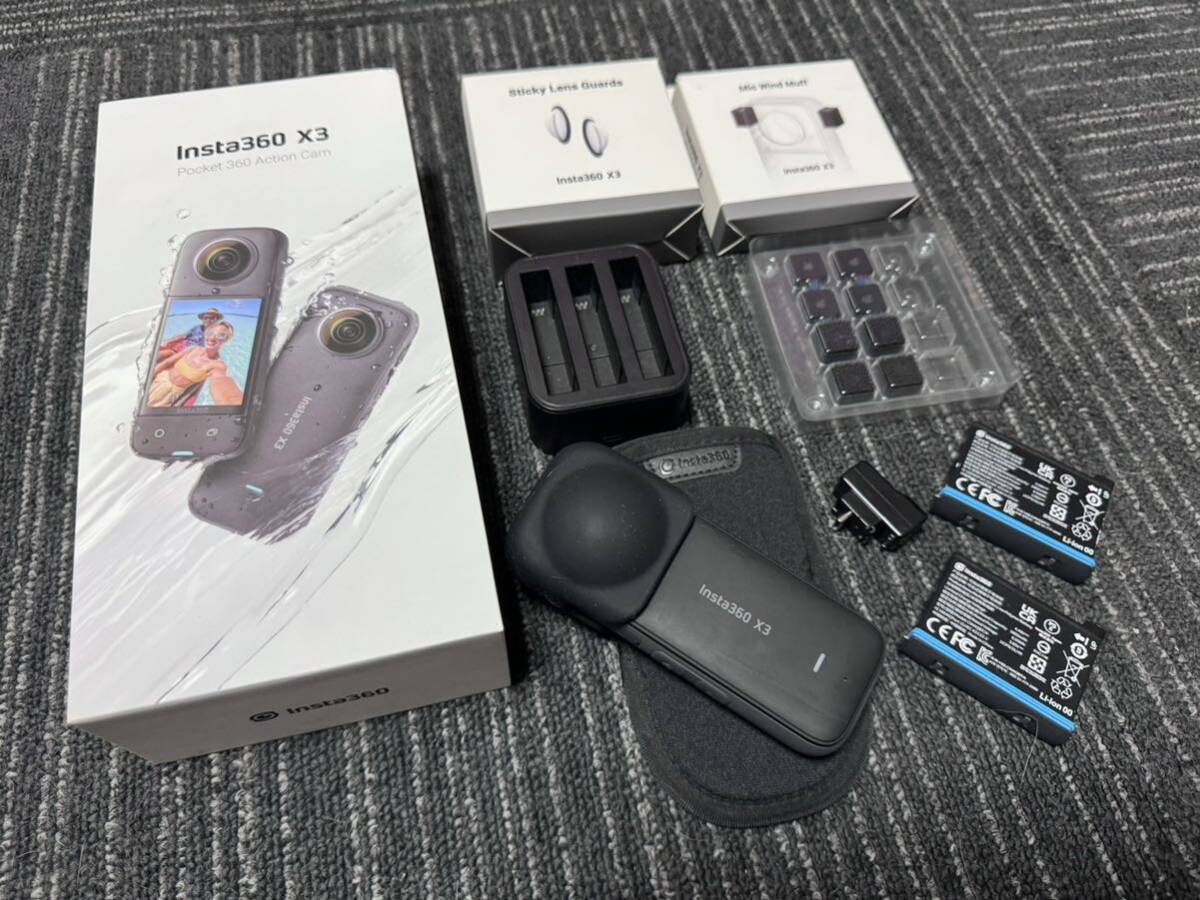 insta360 X3 付属品付★の画像1