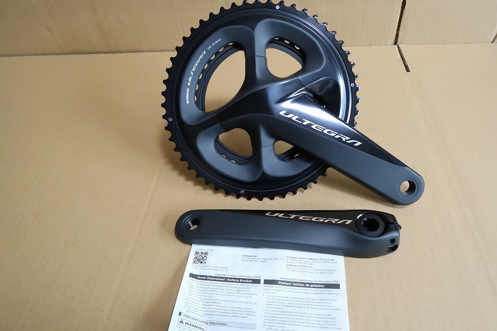 Shimano シマノ ULTEGRA アルテグラ FC-R8000 ホローテック2 クランクセット 11S 172.5mm 52-36T 新品 未装着品!! リコール対象外品_画像1