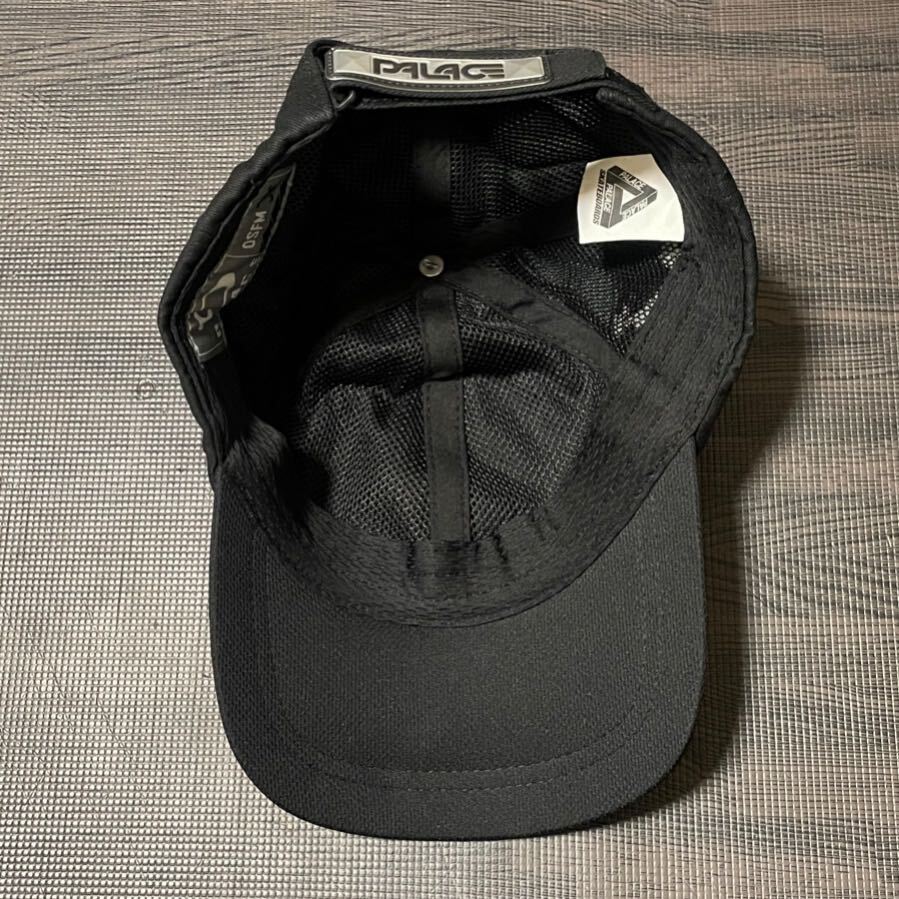 23SS PALACE × OAKLEY 6-Panel Cap Black / Silver パレス オークリーの画像4