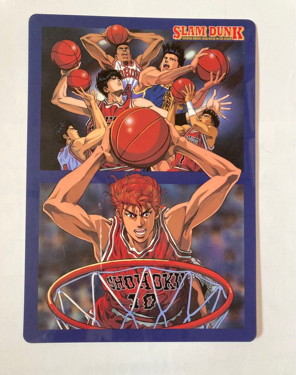 ☆スラムダンクslam dunk 下敷き　下じき