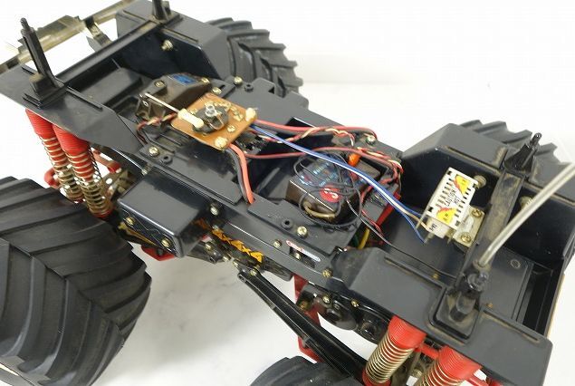 M★廃盤品【TAMIYA/タミヤ】CLOD BUSTER クラッドバスター 電動RC モンスタートラック 1/10 組立済 本体のみ 中古現状品 売切り★