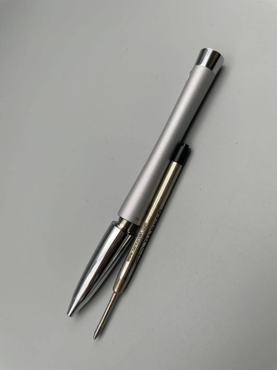 PARKER パーカー ツイスト式 ボールペン アーバン マットシルバー 筆記確認済み 箱付き_画像6