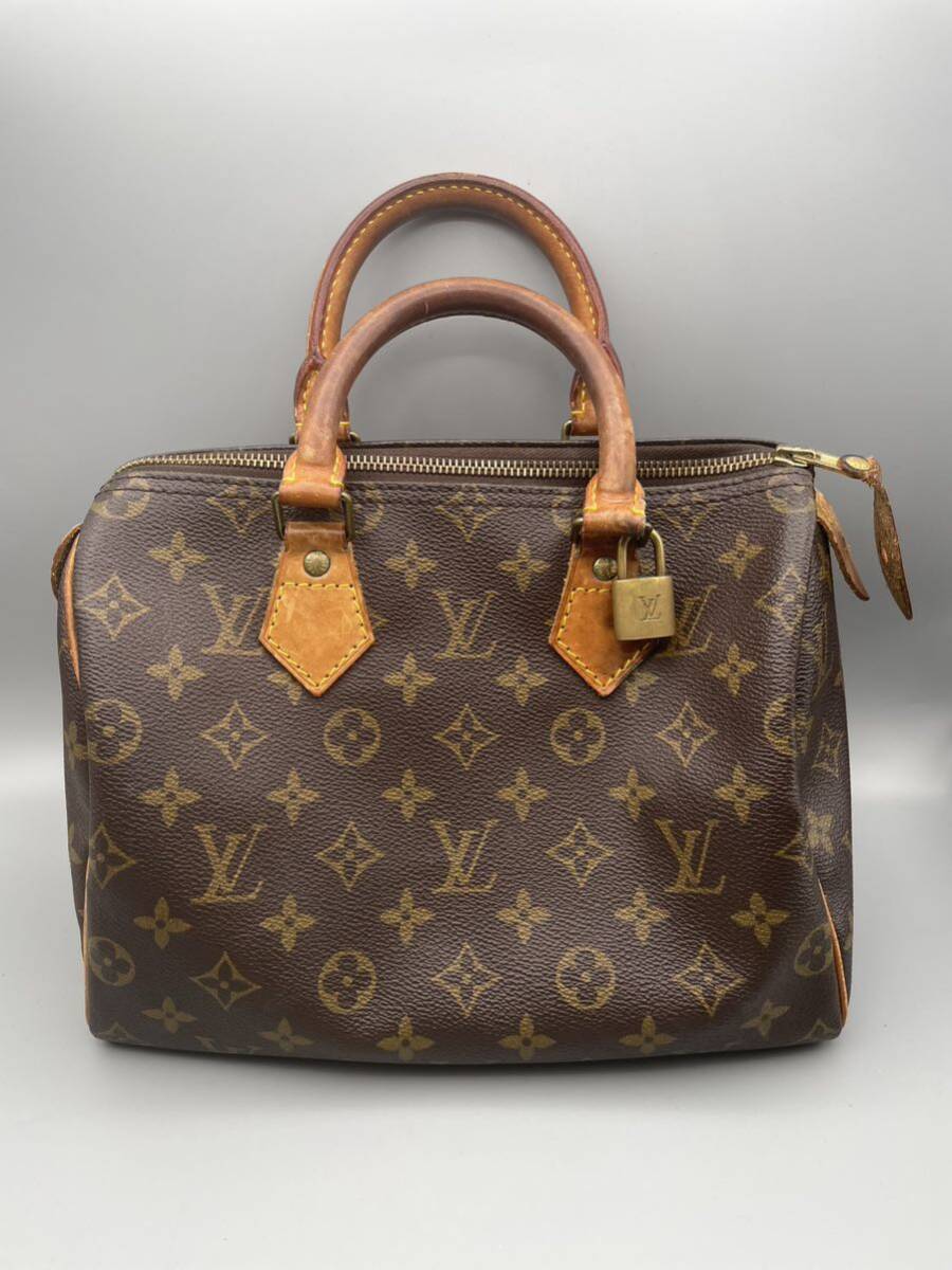 LOUIS VUITTON ルイヴィトン モノグラム スピーディ25 ハンドバッグ ミニボストン M41526の画像1