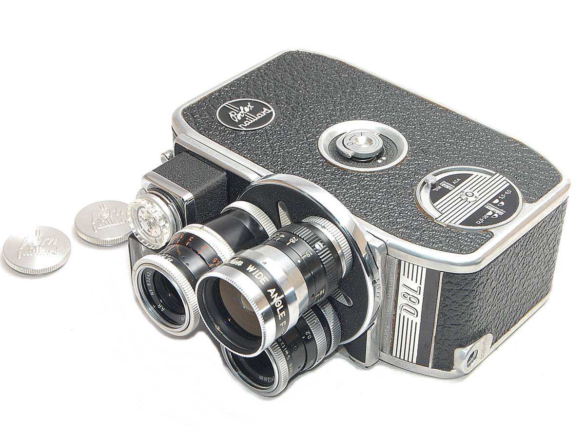 ◆生産数激少!!◆PAILARD ボレックス BOLEX D-8L ボディ シネカメラ 8ミリカメラ 8mmカメラ フィルムカメラ ヴィンテージ D8L パイヤールの画像2