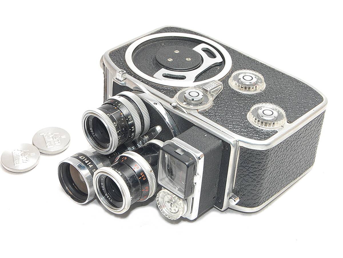 ◆生産数激少!!◆PAILARD ボレックス BOLEX D-8L ボディ シネカメラ 8ミリカメラ 8mmカメラ フィルムカメラ ヴィンテージ D8L パイヤールの画像5