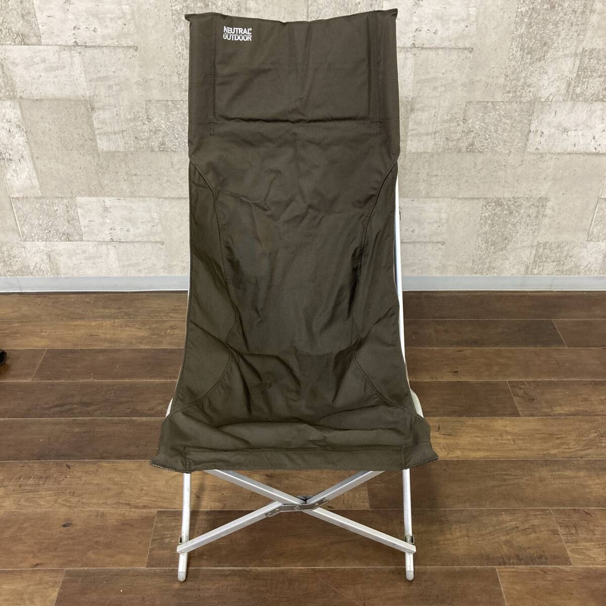 ニュートラル アウトドア ハイバック NT-FC03B チェア ハイ ブラウン LONG HIGH NEUTRAL OUTDOOR キャンプ アウトドア イス tmc02054272の画像1