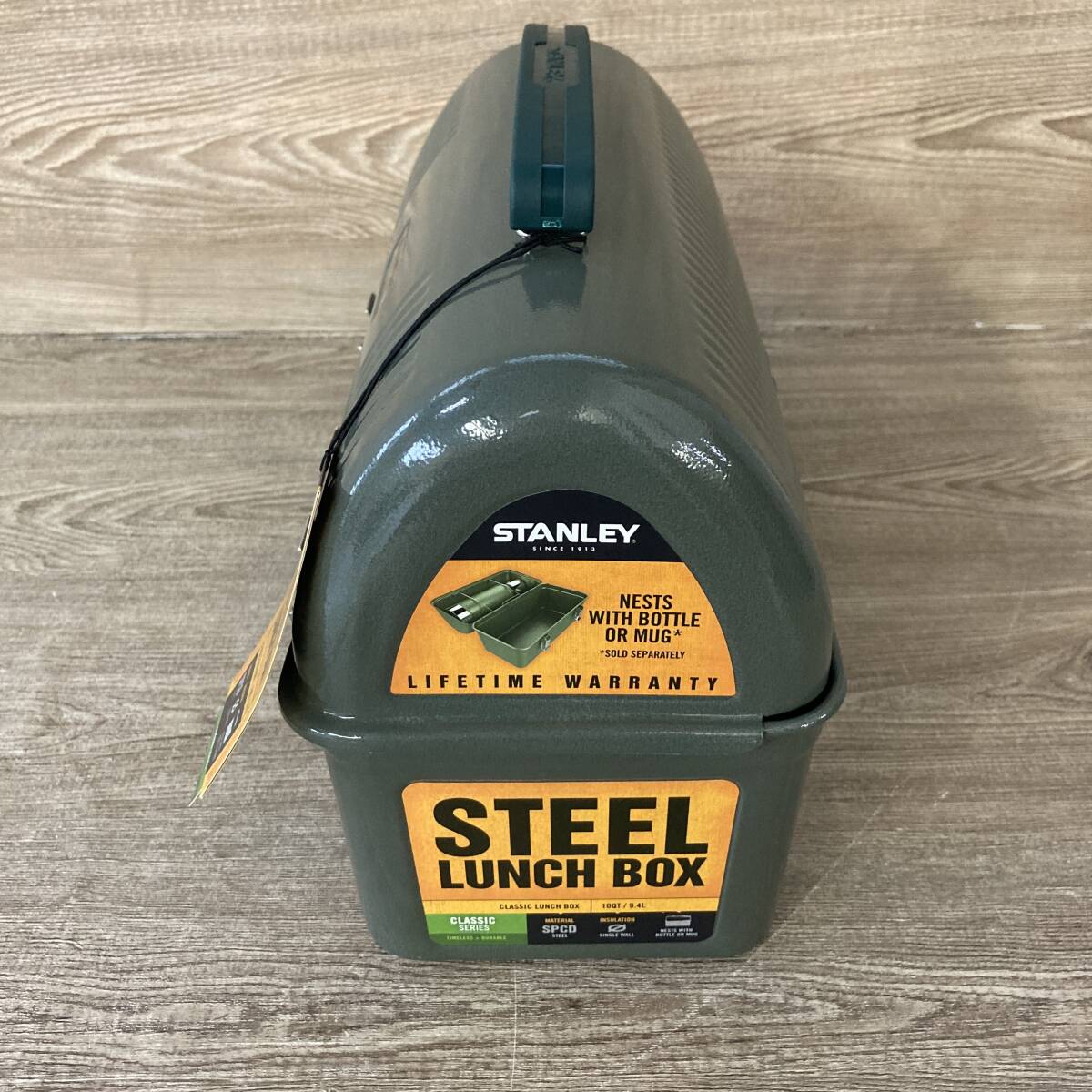  не использовался Stanley Classic ланч box емкость 9.4L STANLEY steel уличный место хранения bok скан ptmc02055579