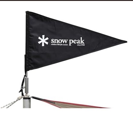 未使用 スノーピーク タープフラッグ UG-455 snowpeak 希少 雪峰祭 限定 未開封 アクセサリー ポール アウトドア キャンプ tmc02055269_画像1