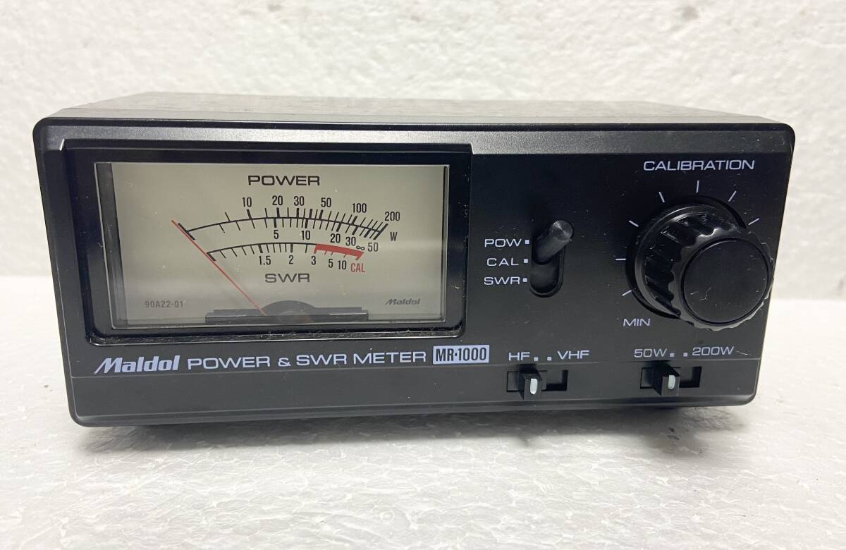 Maldol　MR-1000　POWER＆SWR　METER　3.5~150MHz_画像2