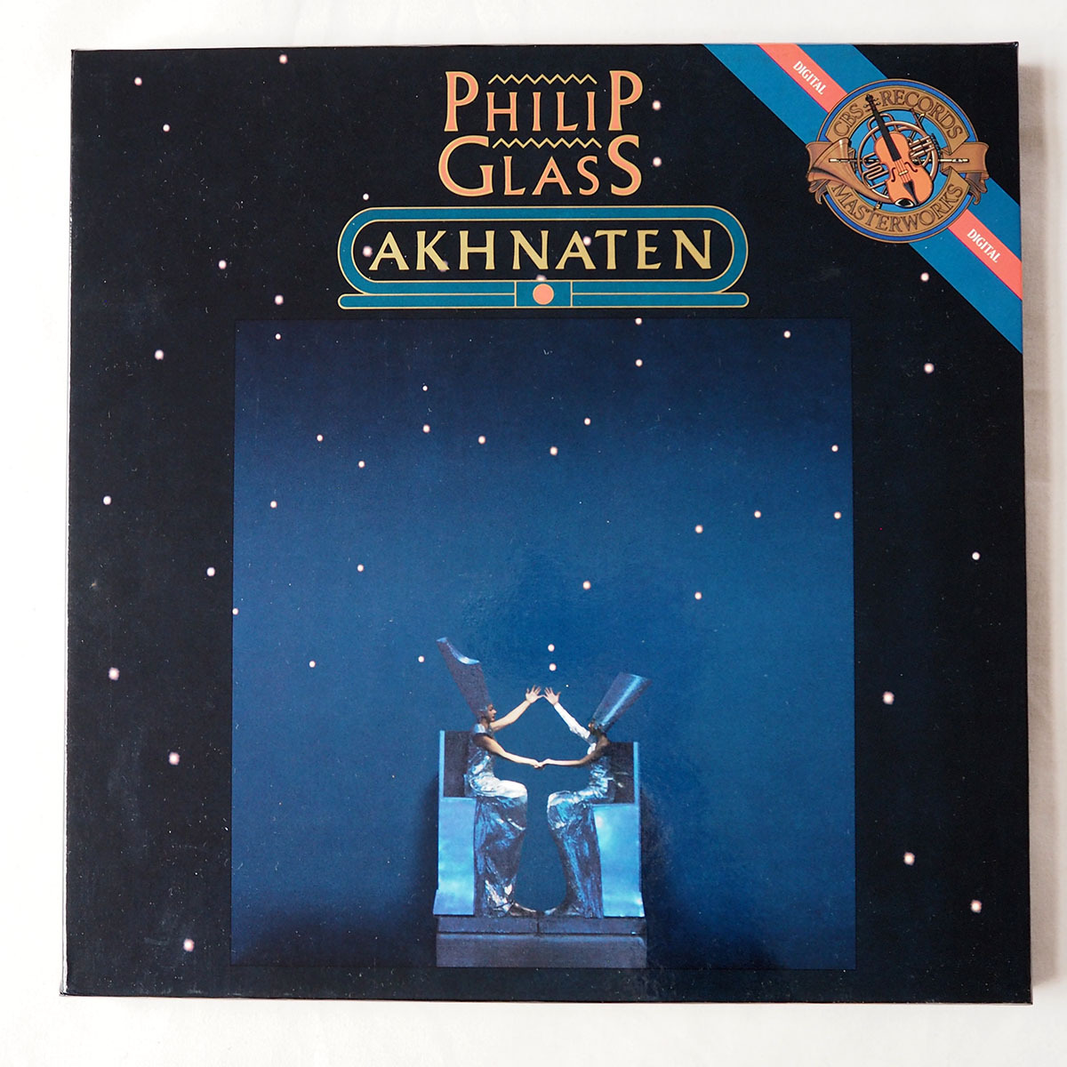 ◆ 限定ボックス Philip Glass フィリップ・グラス / Akhnaten 1987年 現代音楽 ミニマル音楽 送料無料 ◆の画像1