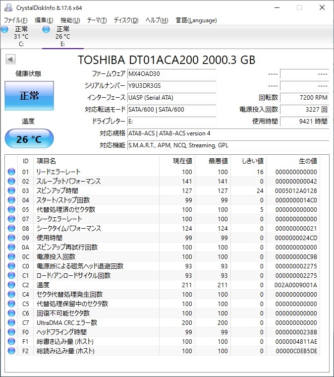 TOSHIBA DT01ACA200 2.0TB_画像3