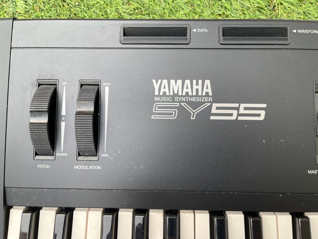 YAMAHA ヤマハ SY55 シンセサイザー ケース付き 鍵盤楽器 楽器 鍵盤 キーボード 電子ピアノ ピアノ 音楽 ミュージック 演奏 趣味の画像2