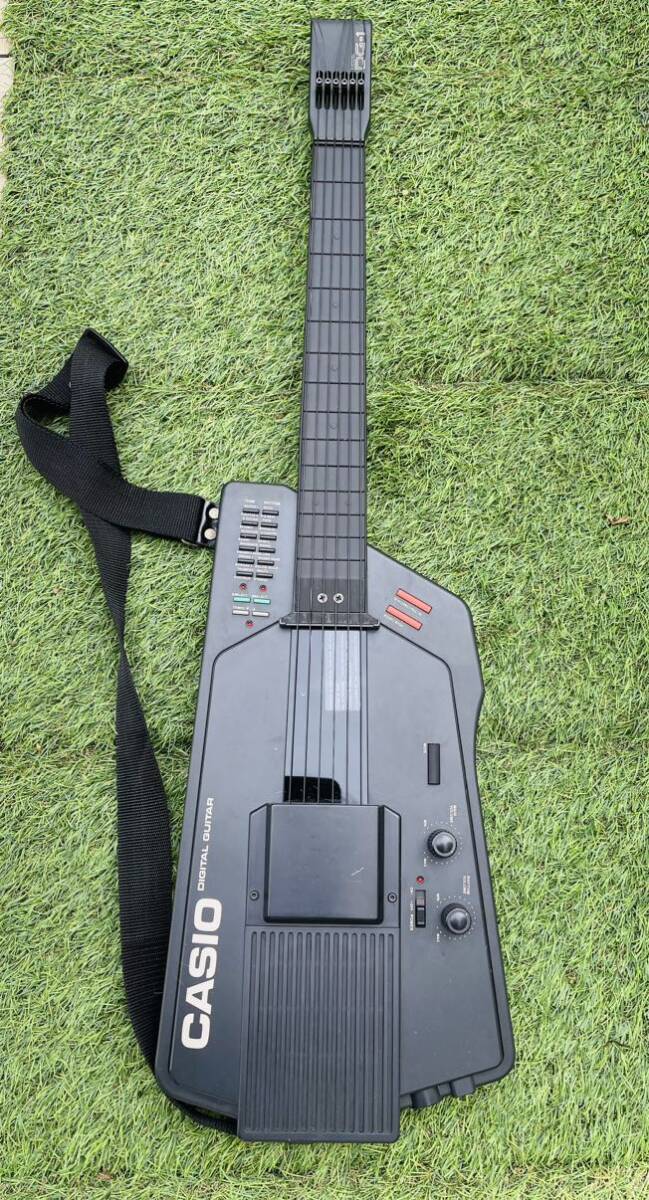 CASIO DG-1 DIGITAL GUITAR デジタルギター カシオ 音出し可能 ダンボールケース付き の画像1