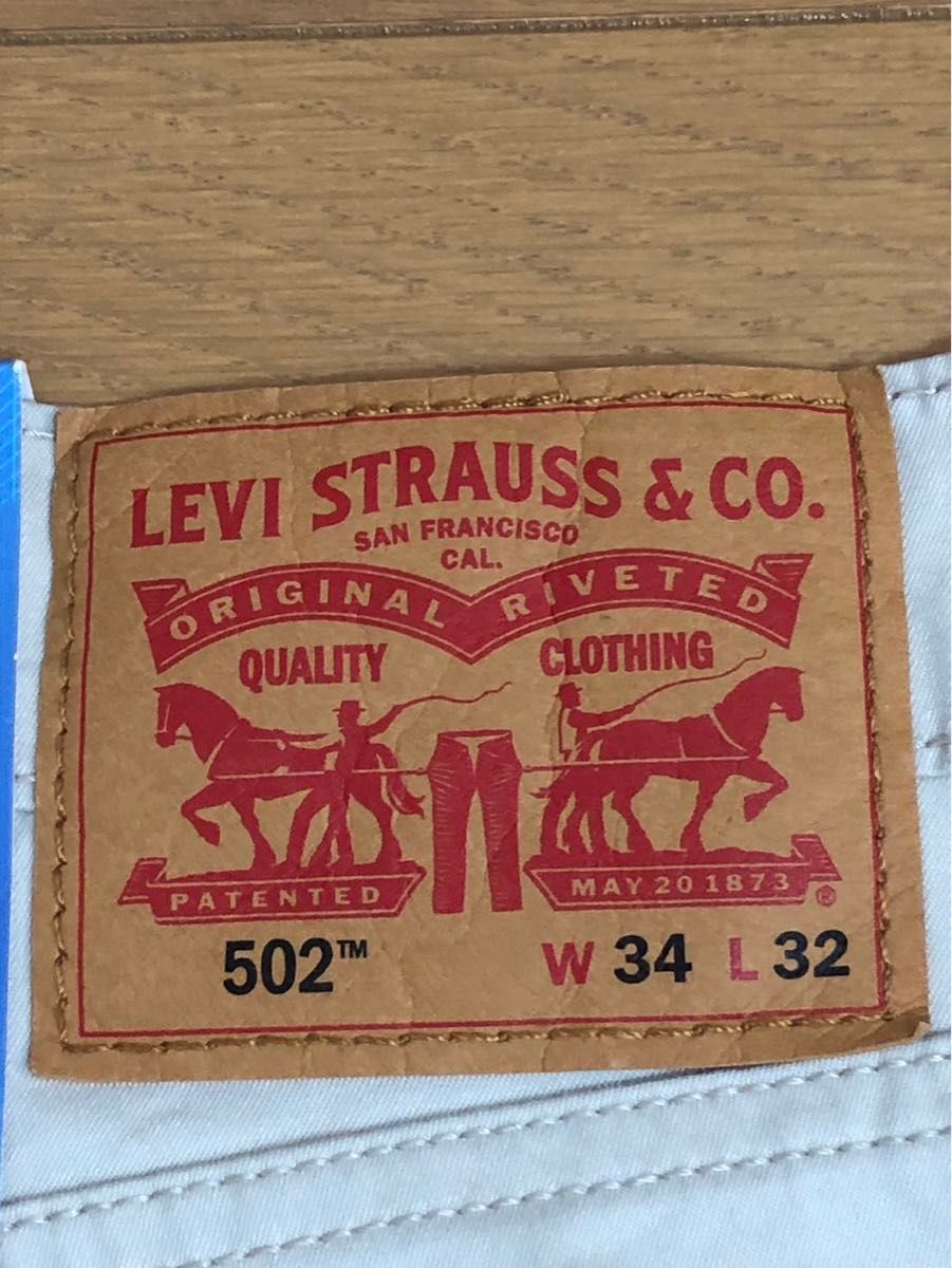 Levi's 502 TAPER PUMICE STONE S LTWT REPREVE COOL W34 L32