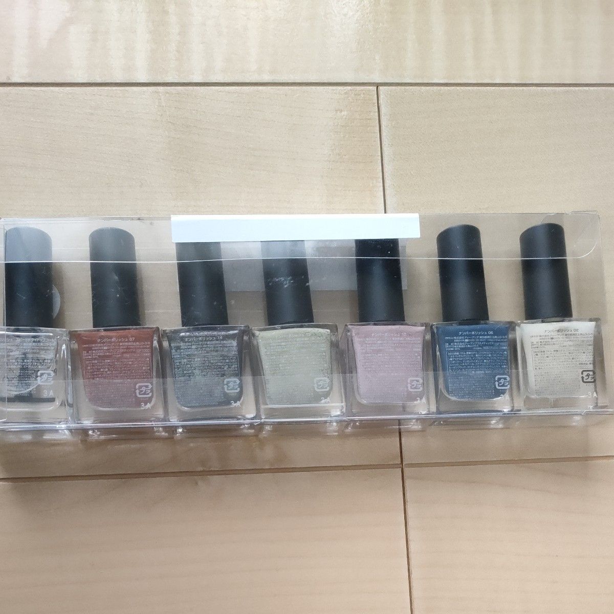 Number Polish 7本セット　定価一本1100円