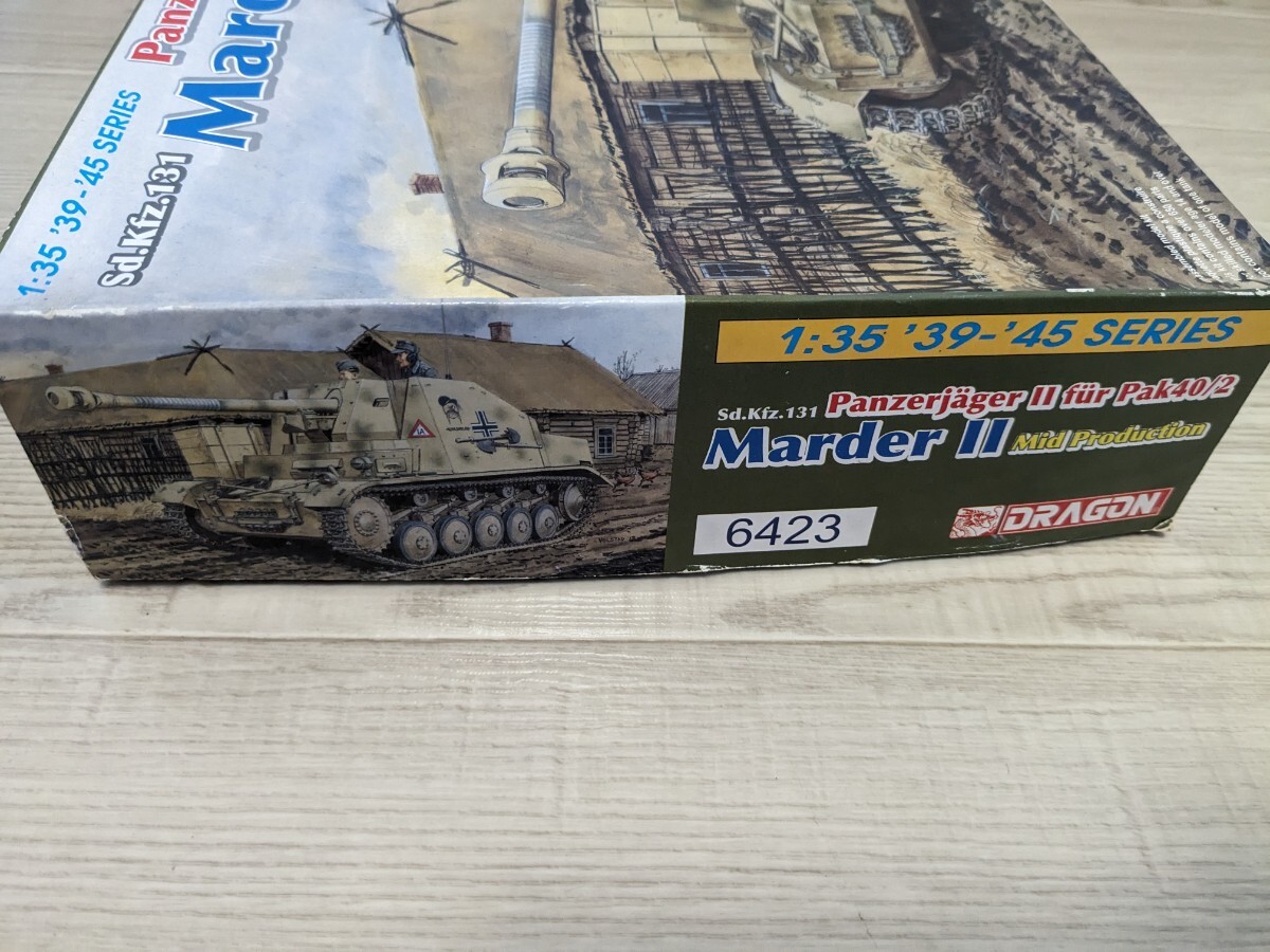 【F320】【未組立】 Dragon ドラゴン Sd.Kfz.131 panzerjager Ⅱ fur Pak40/2 Marder Ⅱ Mid Production 1/35_画像7