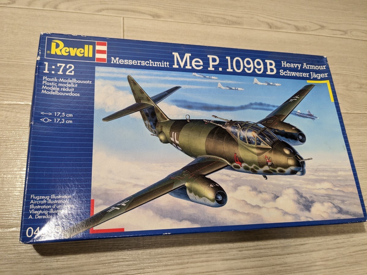 [F663][ нераспечатанный ] Revell Revell 04359 1/72 Messerschmitt Me P.1099B Messerschmitt Me P.1099B