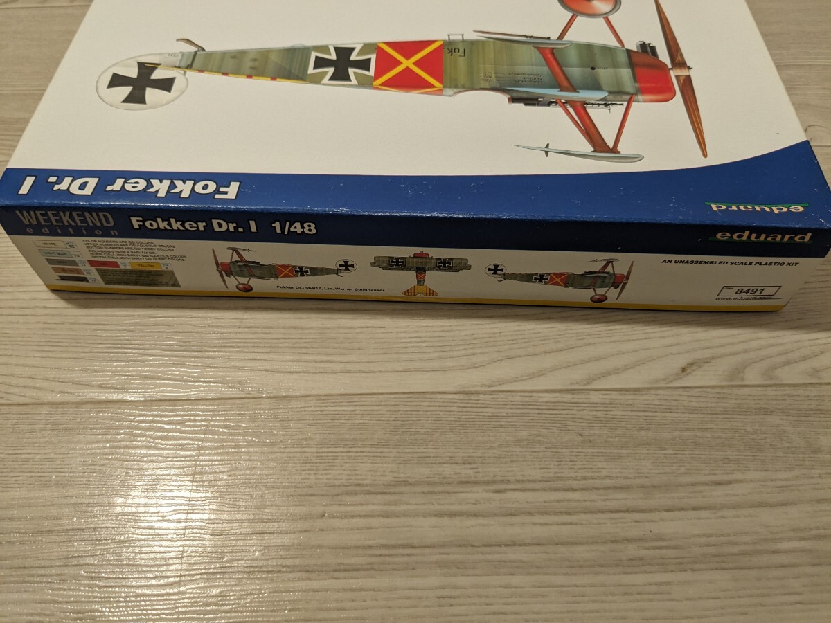 [F669][ не собран ] eduard Ed uarudo1/48 Fokker Dr.Ⅰ WEEKEND edition