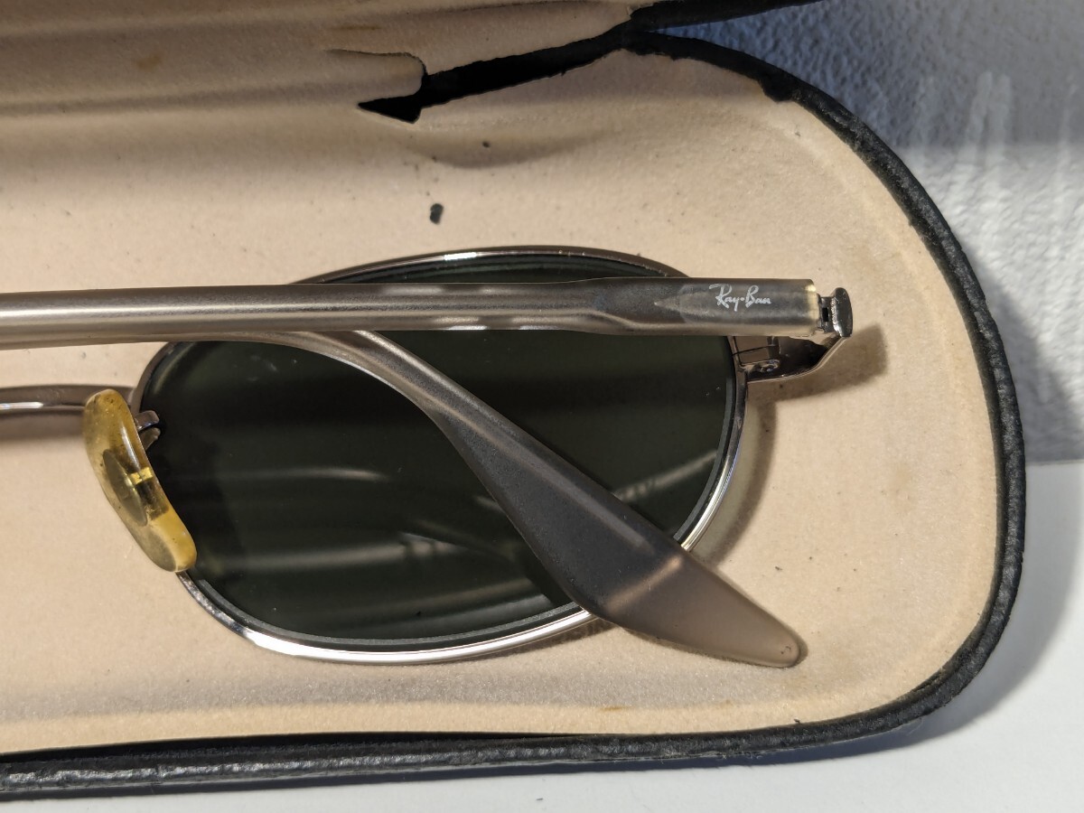 【F728】 Ray-Ban レイバン RB3009 W2980 サングラス メガネ 眼鏡 メンズ レディース シルバー系の画像9
